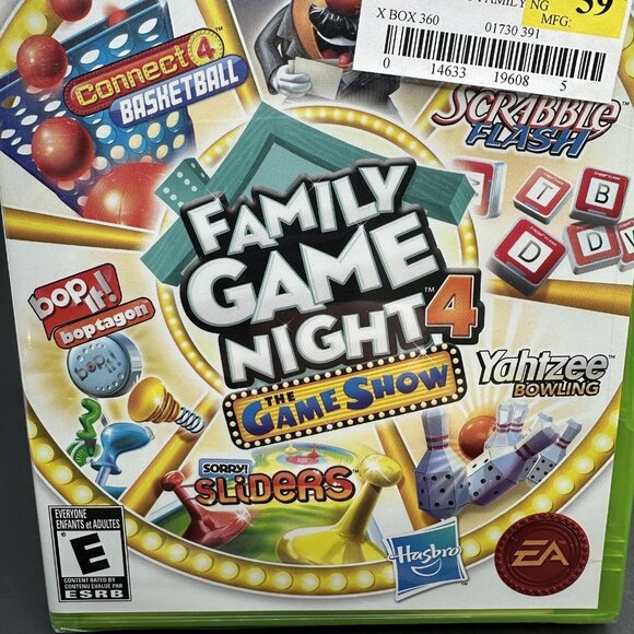 Family Game Night 4 the game show XBOX 360 Brand New Video Game Sealed - Picture 2 of 7